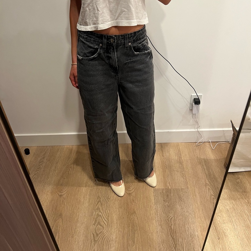 BDG Black Straight Leg Jeans Vintage Inspired